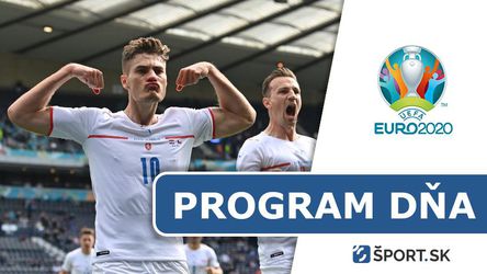 EURO 2020: Program dňa - utorok 22. júna