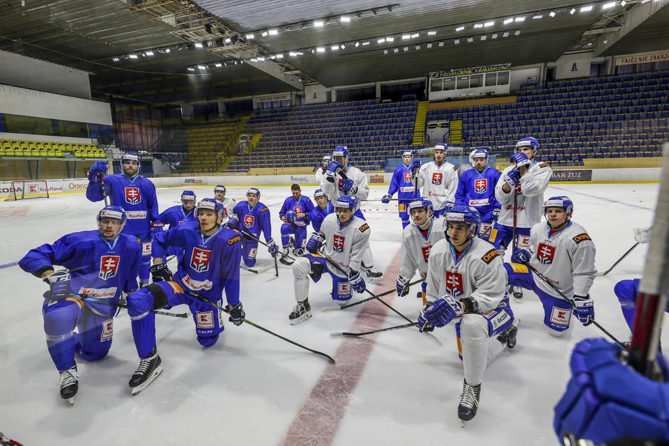 Prvý oficiálny zraz slovenskej hokejovej reprezentácie pred MS v Rige.