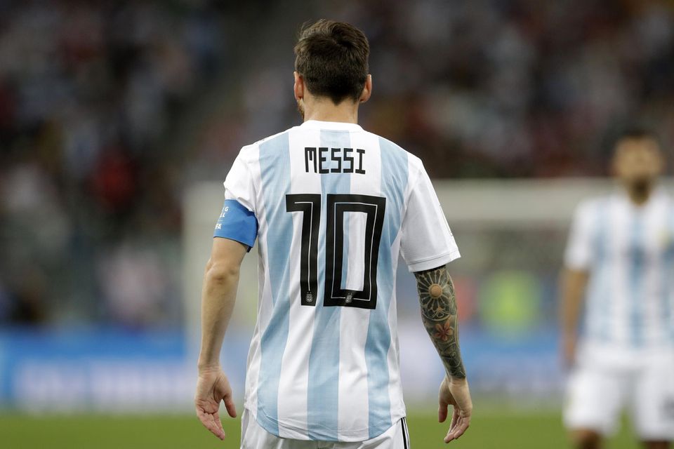 Argentínsky hráč Lionel Messi.