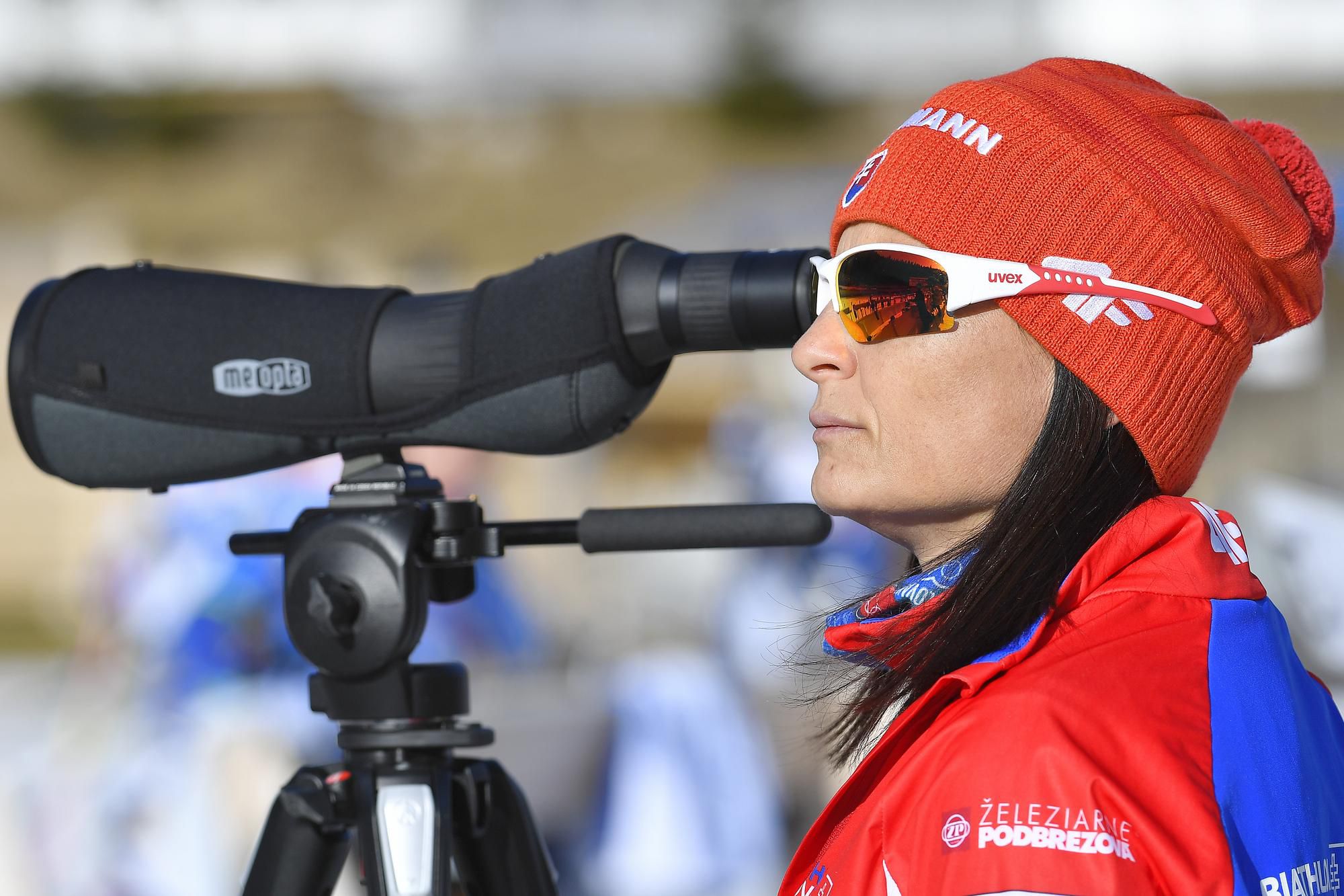Biatlonová trénerka Anna Murínová