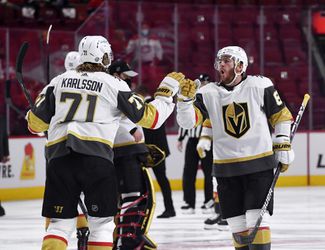 Hráči Vegas Golden Knights otočili zápas s Montrealom a vyrovnali stav série
