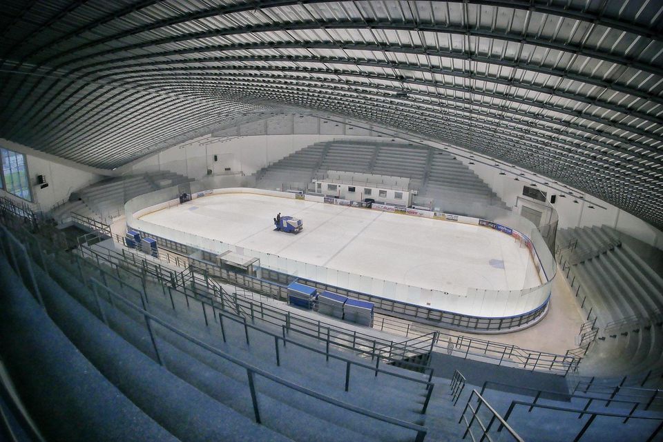 Zimný štadión v Prešove.