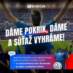 POZOR! Zapoj sa do veľkej športovej súťaže na ŠPORT.sk