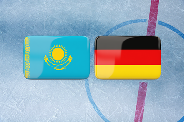 Kazachstan - Nemecko (MS v hokeji 2021)
