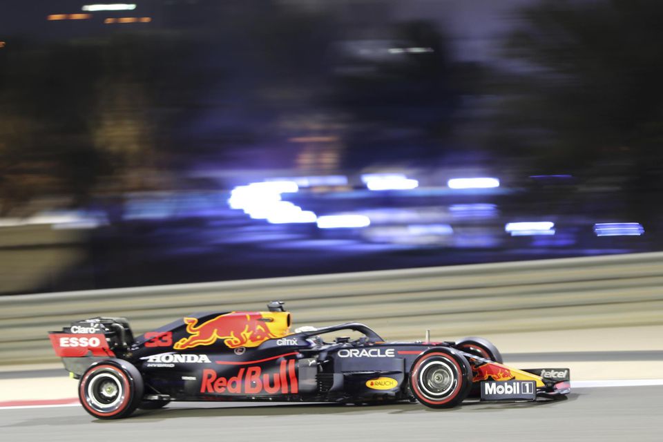 Max Verstappen počas Veľkej ceny Bahrajnu
