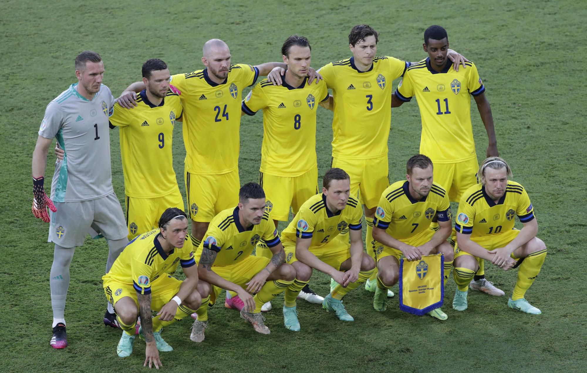 Zostava Švédska z prvého zápasu na EURO 2020