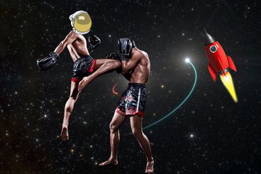 MMA bojovníkov pošlú do vesmíru. Nová šou sľubuje turnaj v nulovej gravitácii