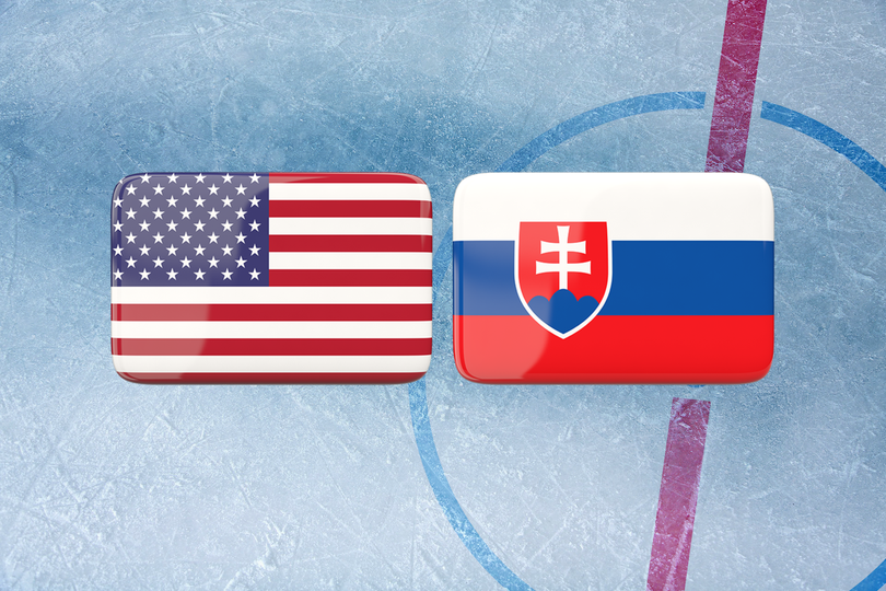 USA - Slovensko (MS v hokeji U18)