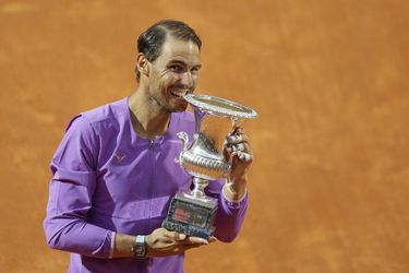 ATP Rím: Víťazstvo prišlo v dôležitej chvíli, Nadal nechce sám seba dostať pod tlak pred Roland Garros
