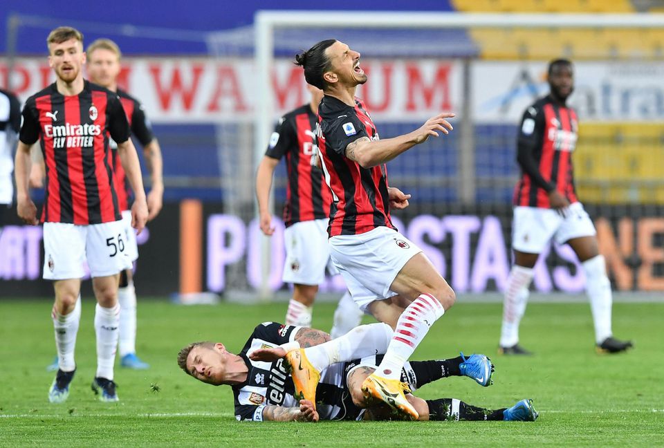 FC Parma - AC Miláno (Juraj Kucka, Zlatan Ibrahimovič)