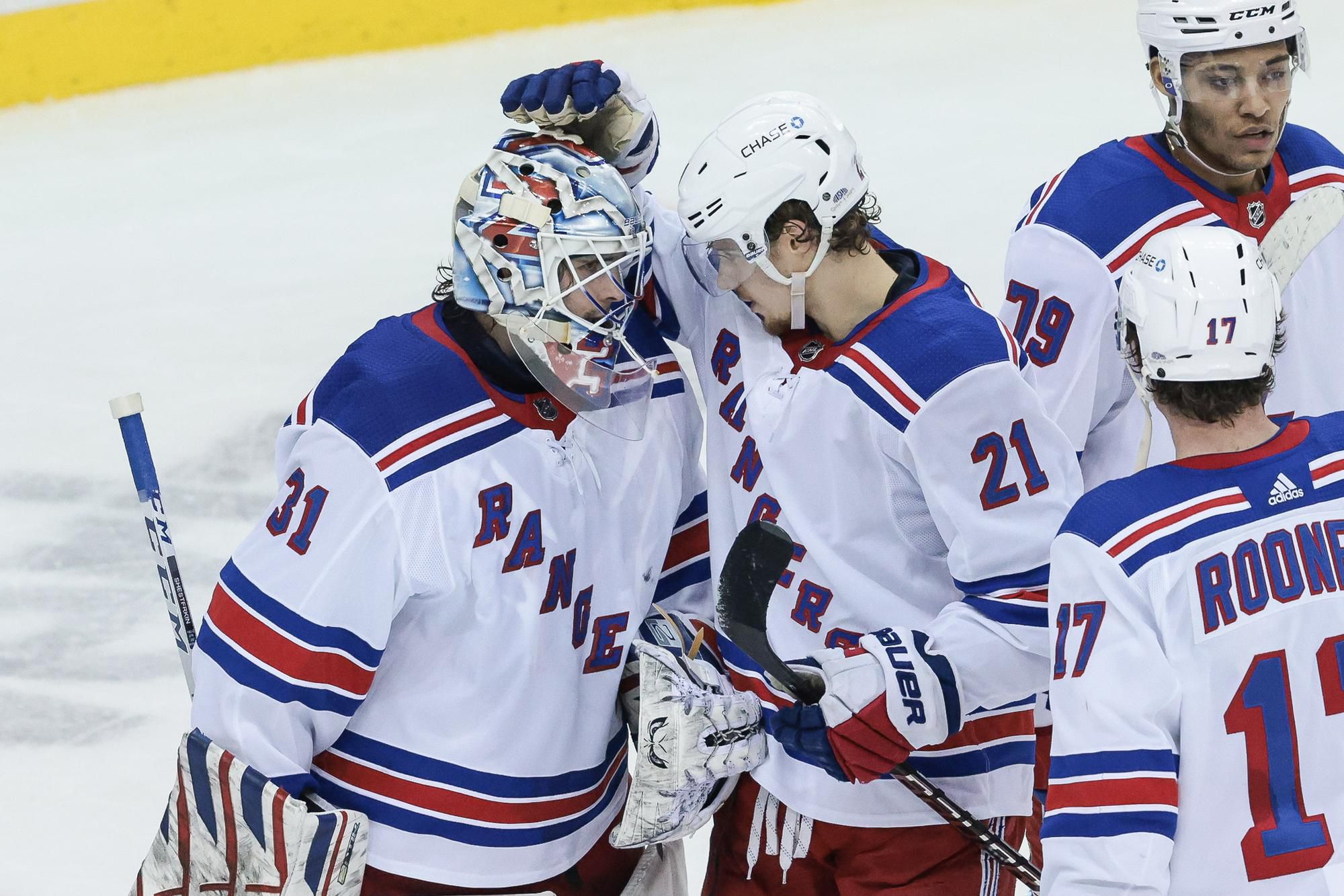 brankár Igor Šesťorkin (New York Rangers)