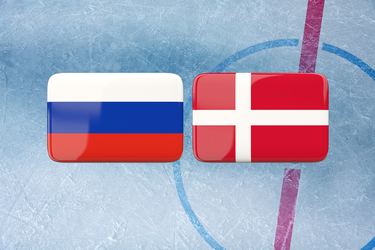 Rusko - Dánsko (MS v hokeji 2021)