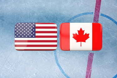 USA - Kanada (semifinále MS v hokeji 2021)