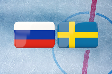Rusko - Švédsko (MS v hokeji 2021)