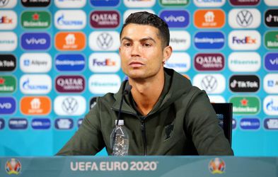 EURO 2020: Cristiano Ronaldo jediným gestom spôsobil známej spoločnosti obrovskú škodu