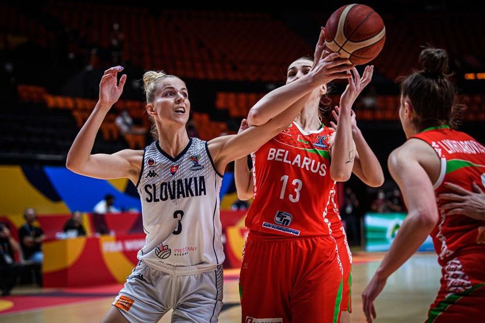 ME basketbal Slovensko - Bielorusko
