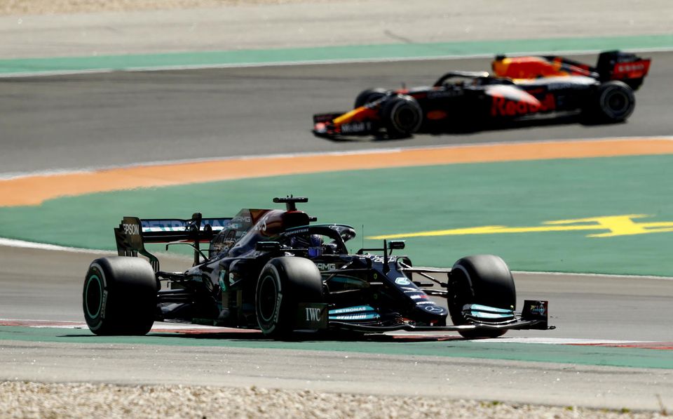 Lewis Hamilton (Mercedes) na VC Portugalska 2021