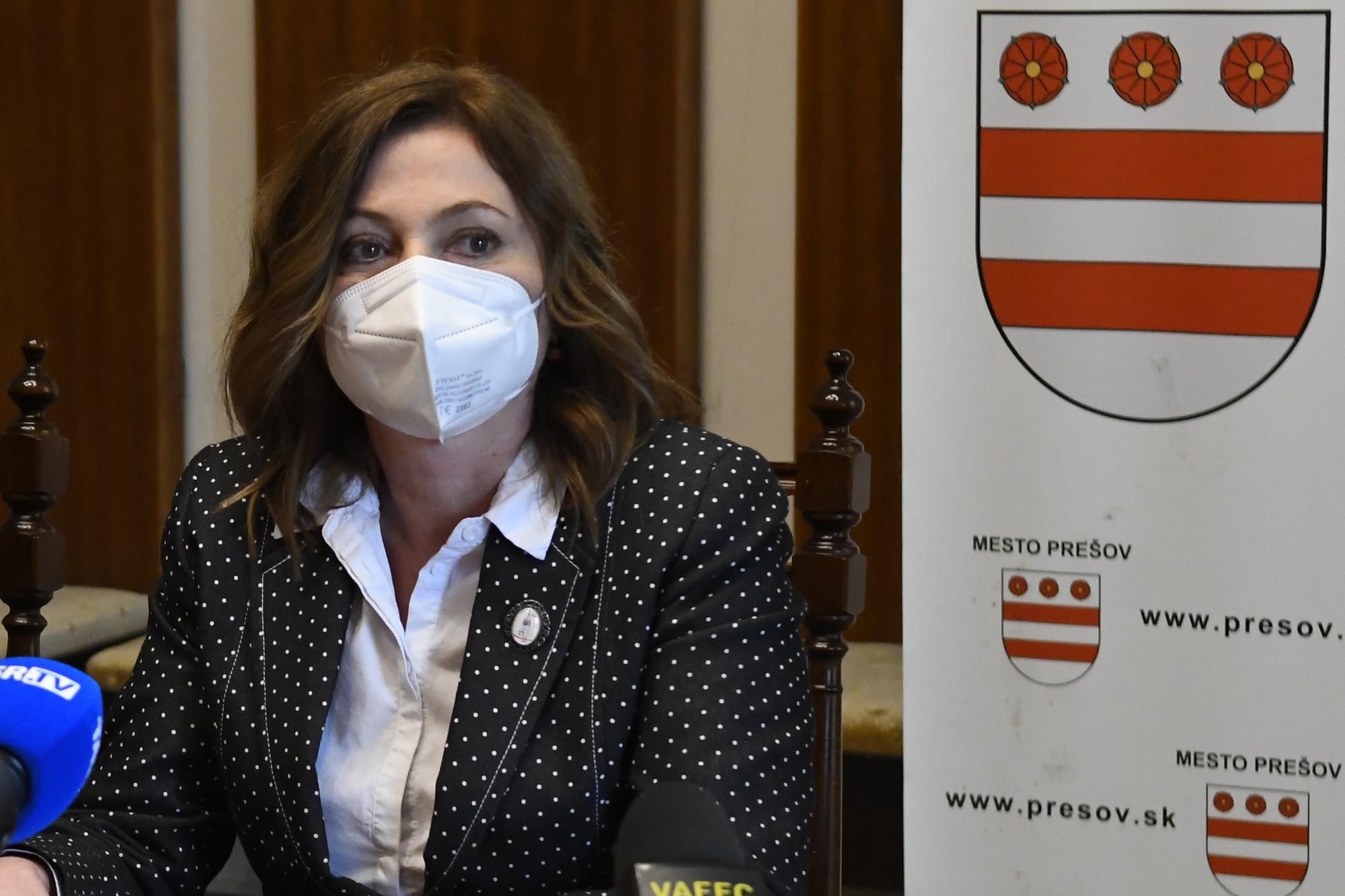 Primátorka mesta Prešov Andrea Turčanová.