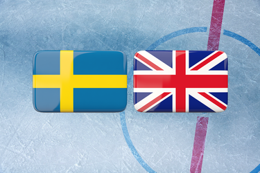 Švédsko - Veľká Británia (MS v hokeji 2021)