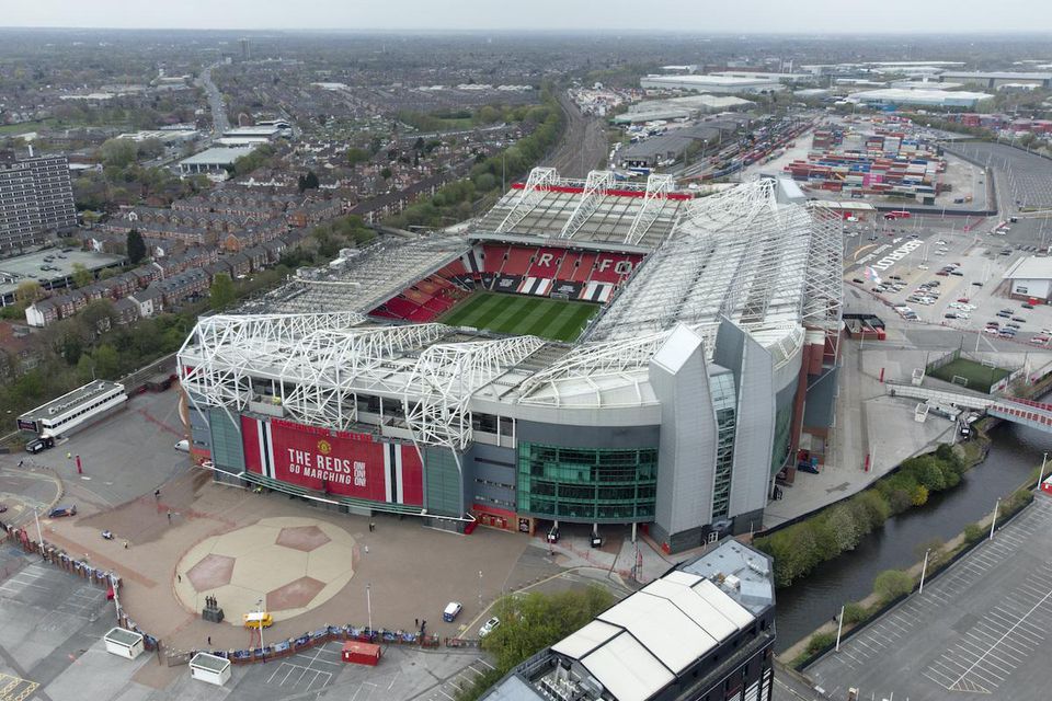 Manchester United's Old Trafford Stadium.