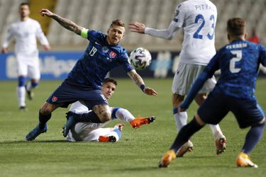 Kvalifikácia MS 2022: Slovensko po bezduchom výkone v nudnom zápase iba remizovalo s Cyprom