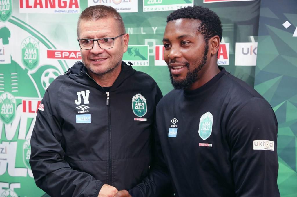 Jozef Vukušič počas pôsobenia v africkom klube AmaZulu.