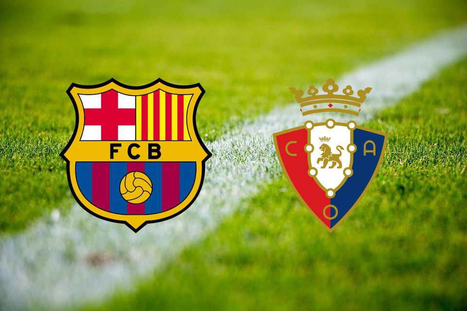 ONLINE: FC Barcelona - Osasuna Pamplona