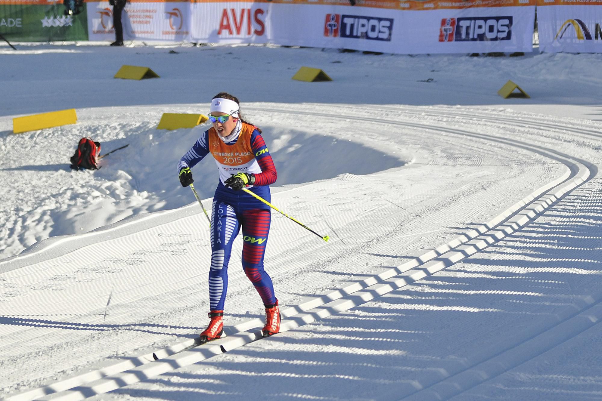 Slovenská reprezentantka v behu na lyžiach Barbora Klementová.