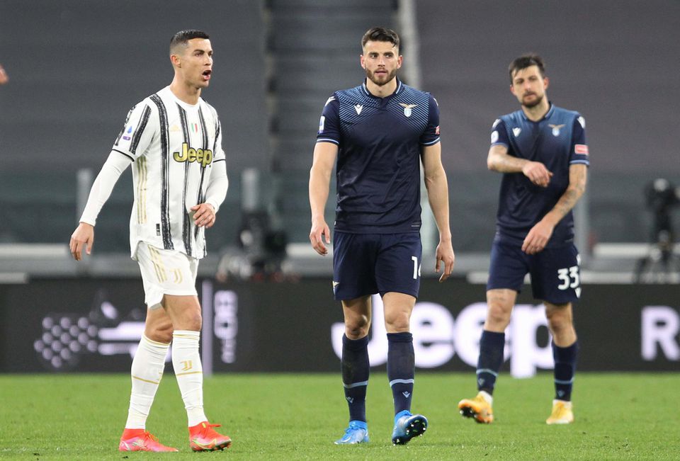 Cristiano Ronaldo (Juventus) po zápase s Laziom Rím