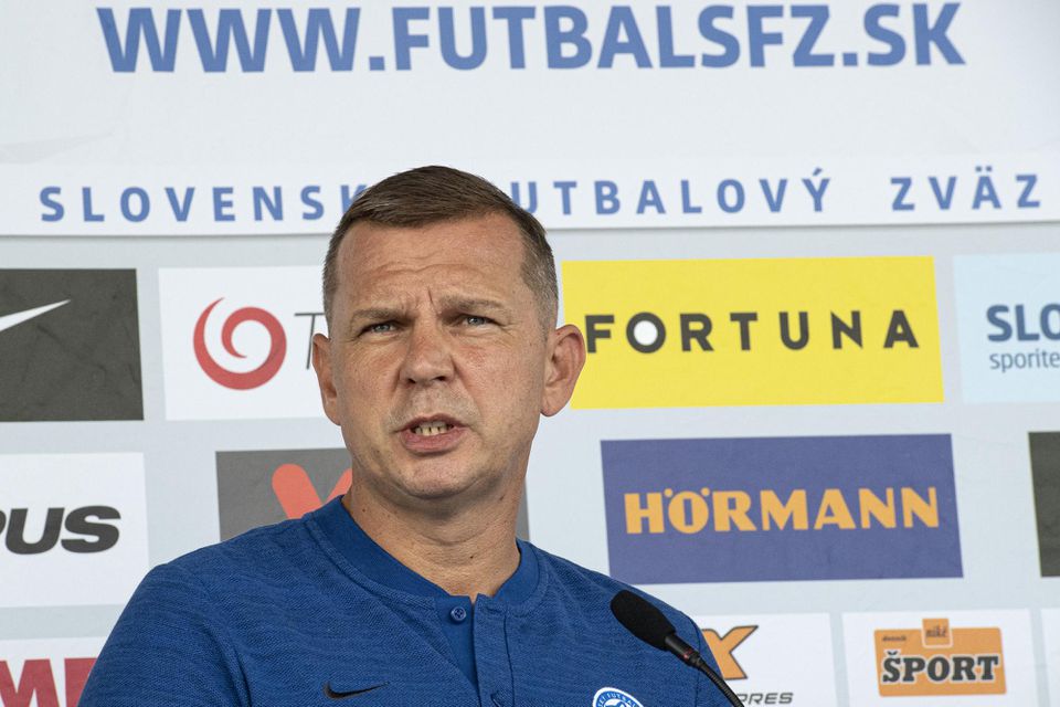 tréner futbalovej reprezentácie SR do 21 rokov Jaroslav Kentoš
