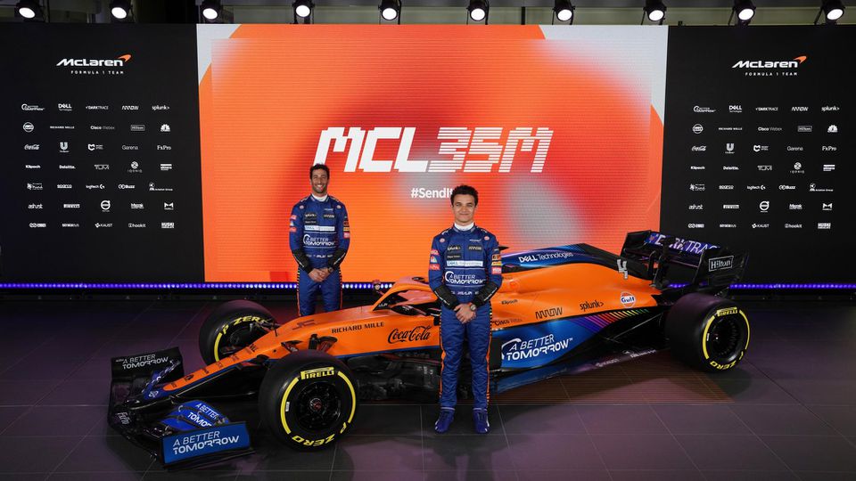 Nové auto McLarenu.