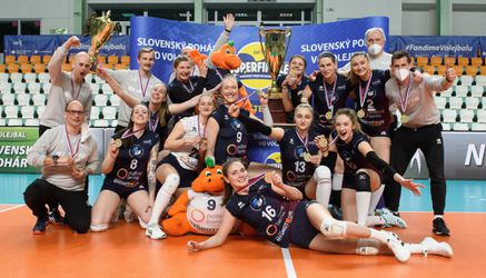 Slovenský pohár žien: Slávia oslavuje historický 15. triumf, v superfinále zdolala Nové Mesto