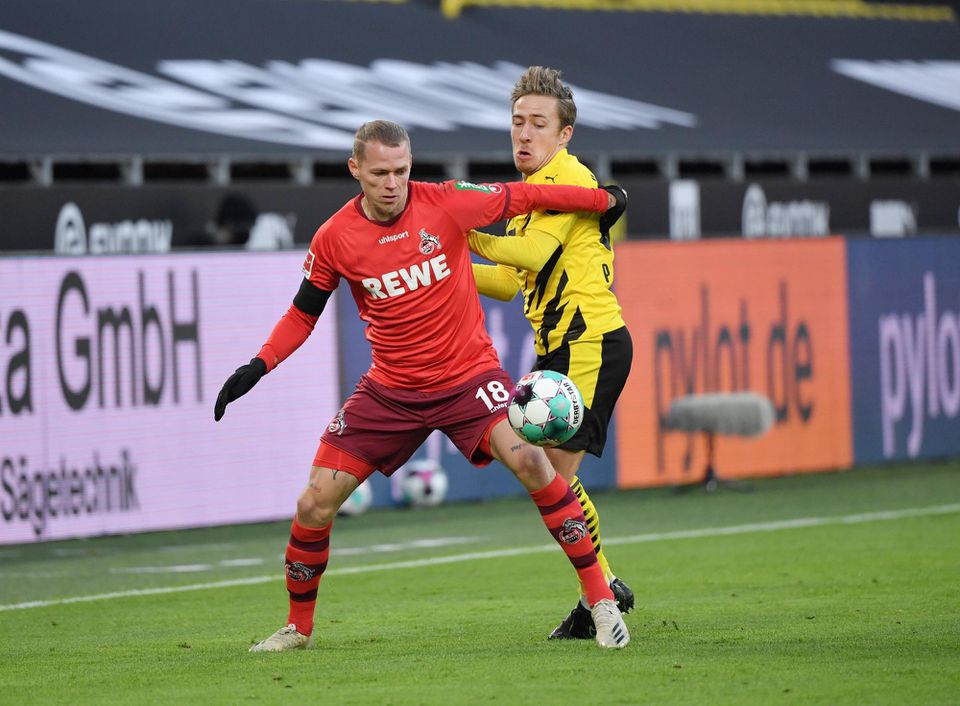 Ondrej Duda v zápase proti Borussii Dortmund