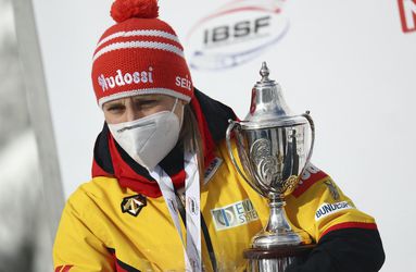 Skeleton-MS: Tina Hermannová získala štvrtý titul svetovej šampiónky