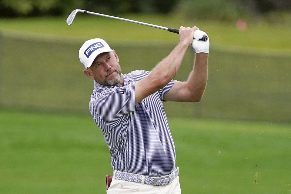 Anglický golfista Lee Westwood počas tretieho kola turnaja PGA Tour na Floride