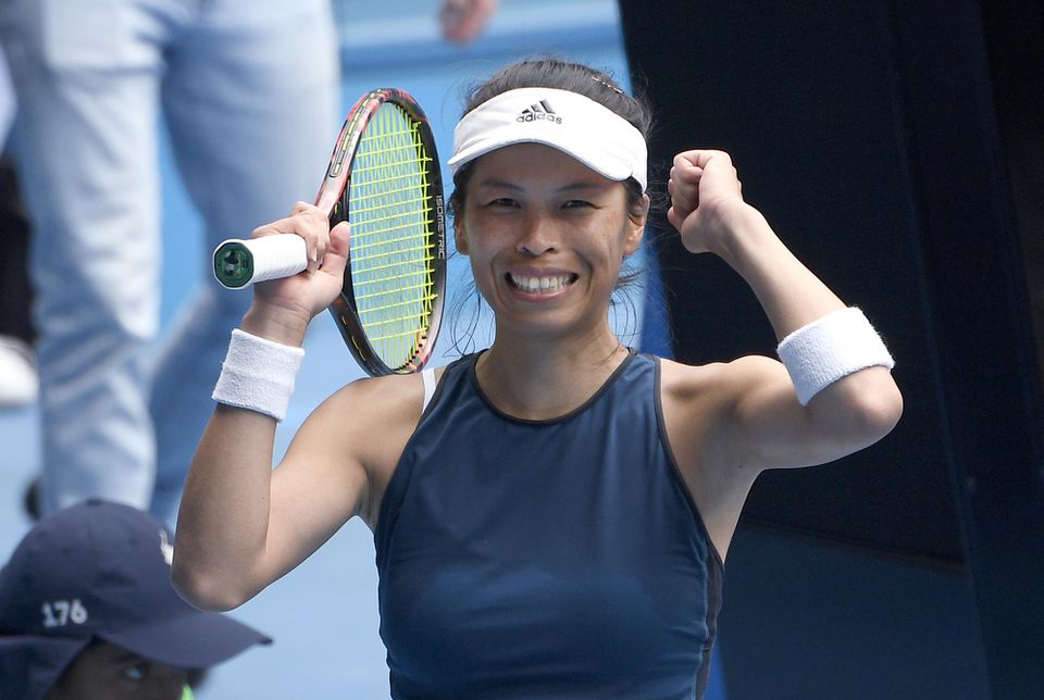 Taiwanská tenistka Sie Šu-wej