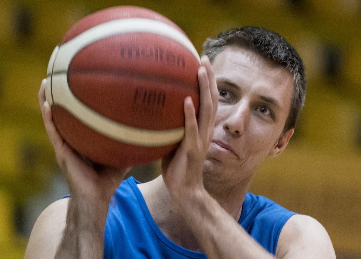 Slovenský basketbalový reprezentant  Vladimír Brodziansky.