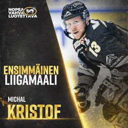 Liiga: Michal Krištof strelil dva góly a zariadil triumf Kärpätu Oulu