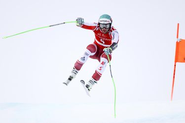 Martin Bendik v super-G alpskej kombinácie mužov (MS v alpskom lyžovaní 2021)