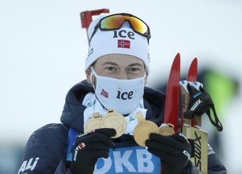 MS: Nórsko očakávane ovládlo šampionát, neočakávane sklamal Johannes Thingnes Bö