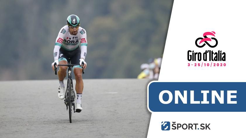 ONLINE: 8. etapa Giro d'Italia 2020