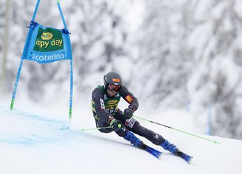 Andreas Žampa v 2. kole obrovského slalomu v Alta Badii