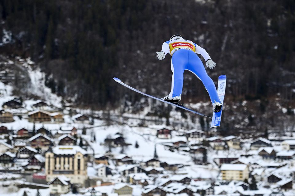 Halvor Egner Granerud počas pretekov SP v Engelbergu