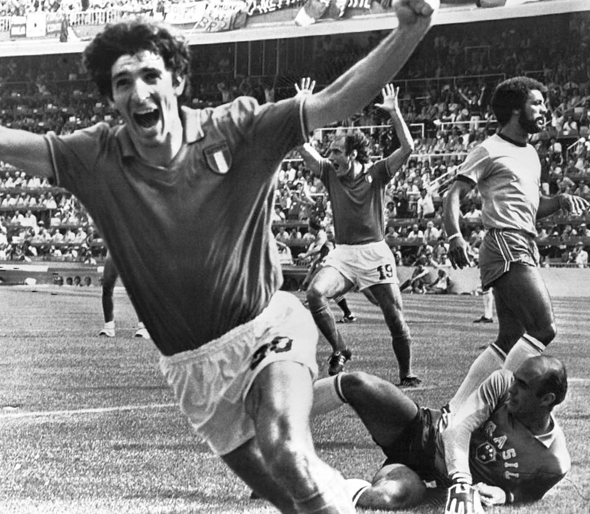 Bývalý taliansky futbalista Paolo Rossi.