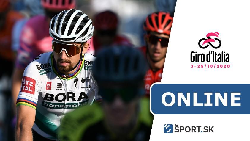 ONLINE: 17. etapa Giro d'Italia 2020