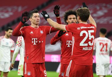 Bayern predviedol nevídaný obrat, v druhom polčase zničil Mainz piatimi gólmi