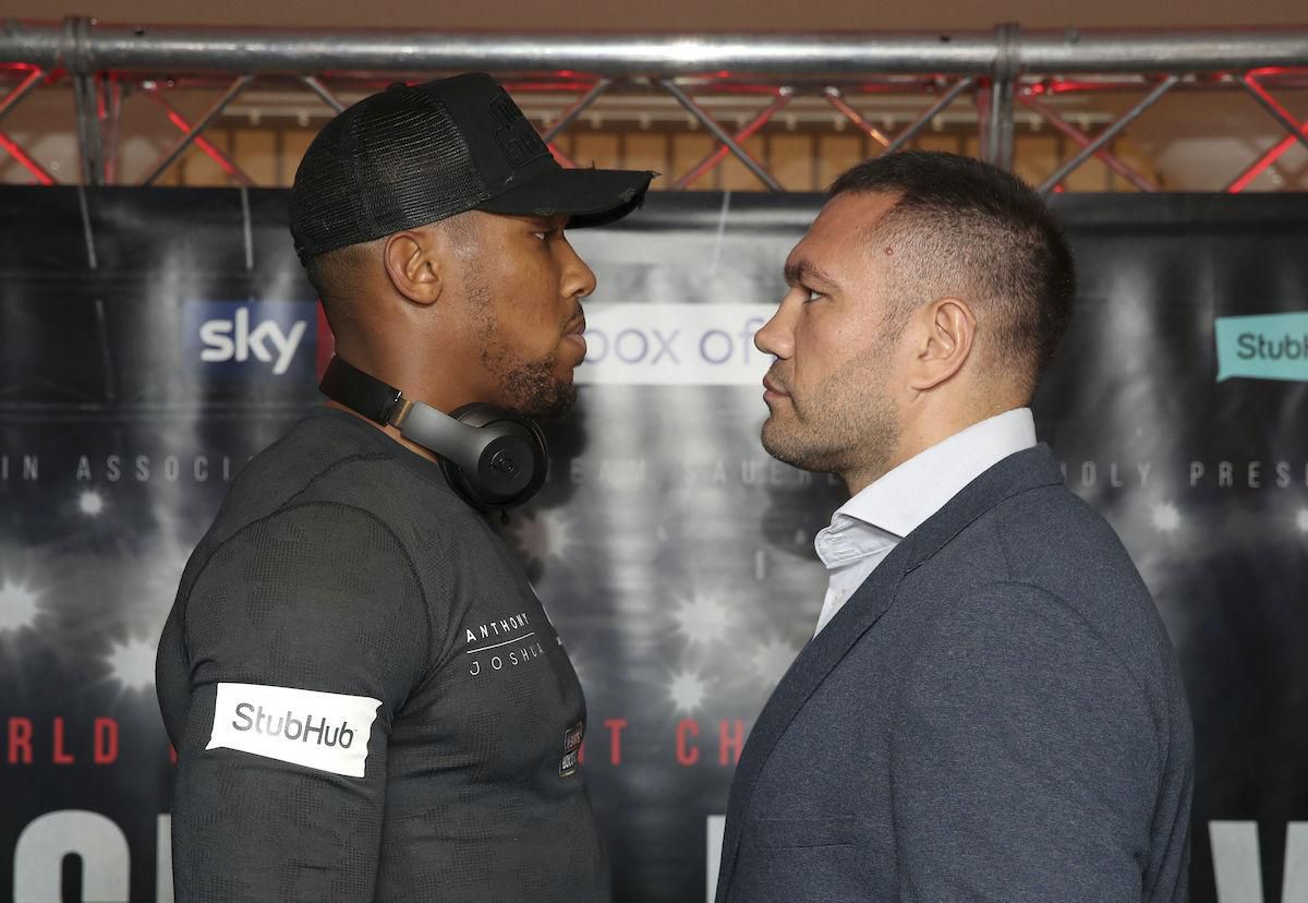 VIDEO Poriadne sa iskrilo, Anthony Joshua a Kubrat Pulev absolvovali váženie | Šport.sk