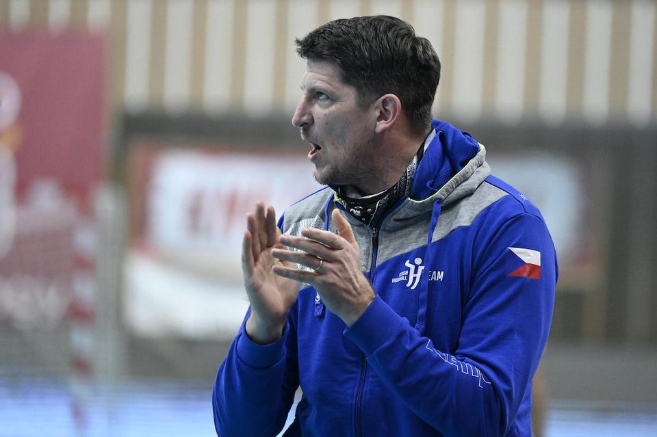 Tréner českej reprezentácie Daniel Kubeš.