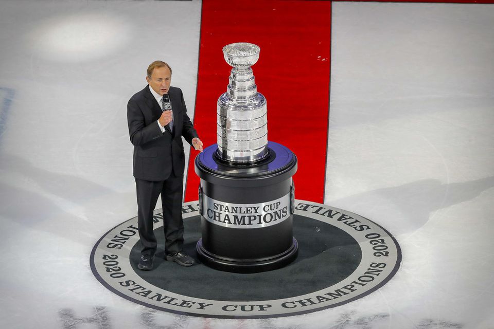 Tampa Bay oslavuje zisk Stanley Cupu