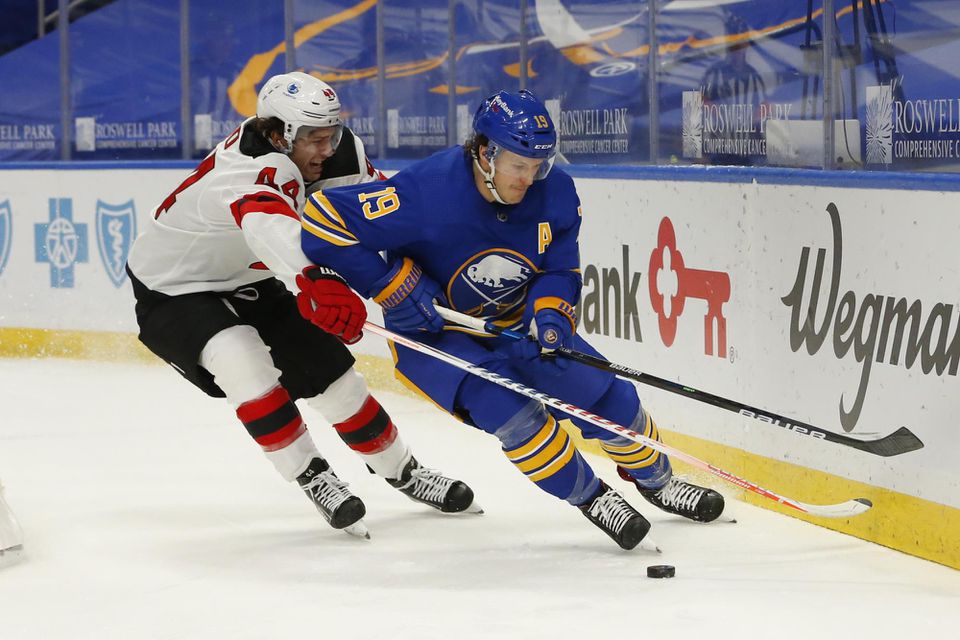 Buffalo Sabres - New Jersey Devils (Jake McCabe, Miles Wood)